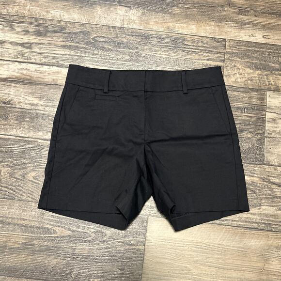 Ann Taylor Black Classic Signature Shorts, Solid, Sz 2 - Picture 1 of 7